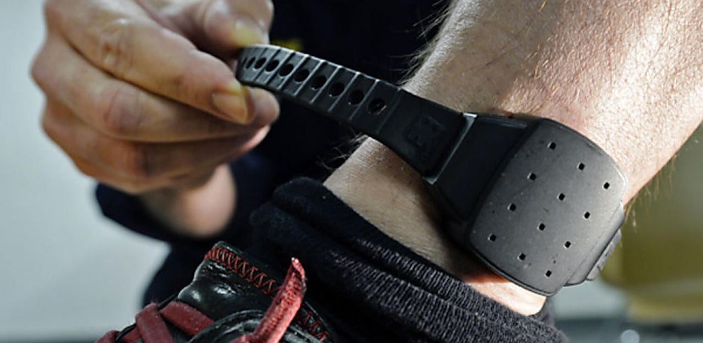 Fußfessel für Häftlinge. Symbolfoto