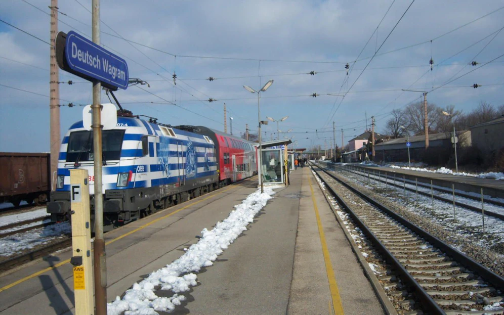 Der Bahnhof in Deutsch Wagram (Archivbild)