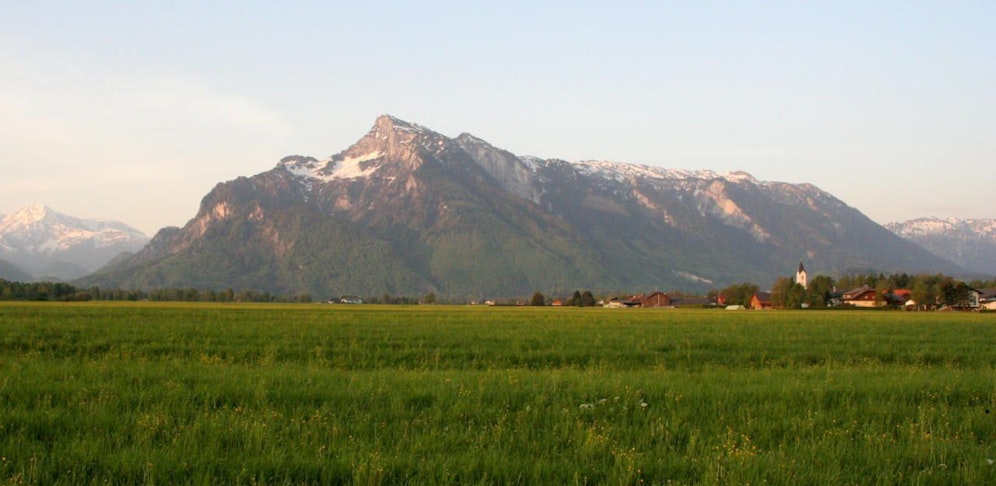 Blick auf den Untersberg