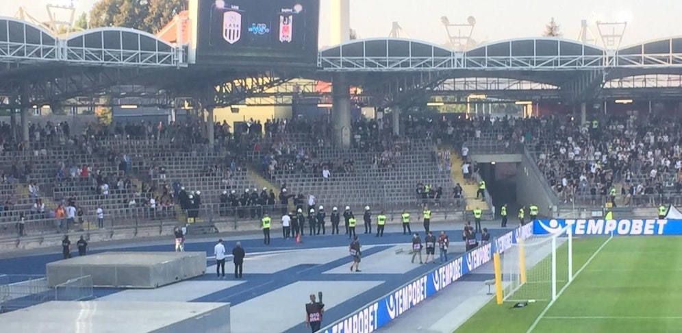 Besiktas-Fans in Linz
