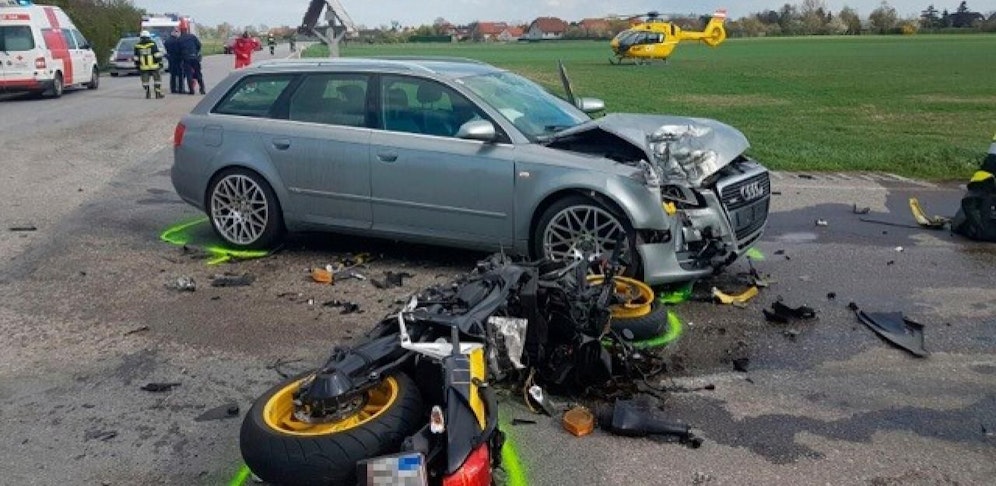 Biker Crash in Tulln