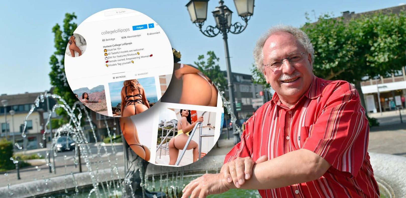 Der Bürgermeister von Geilenkirchen schämt sich nicht für seine Vorlieben.