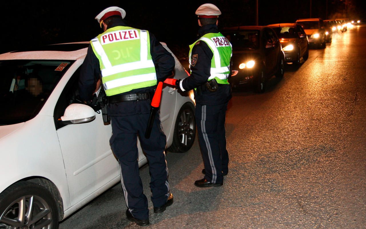 Die Polizei zog die Alko-und Drogenlenker aus dem Verkehr.