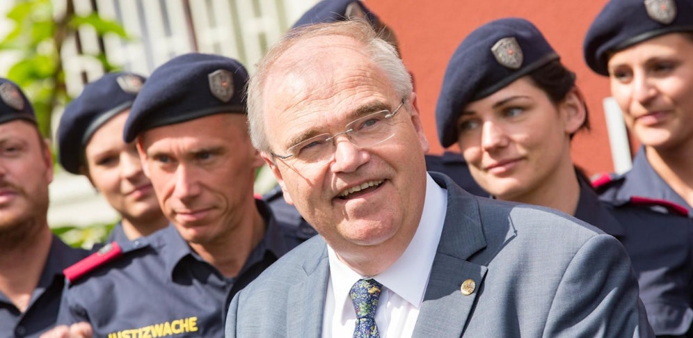 Vizekanzler Wolfgang Brandstetter: Sicherheitspaket ist kein Schritt zum Überwachungsstaat.