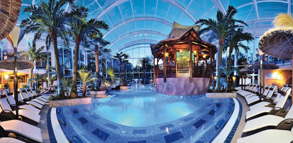 Die Eurotherme Bad Schallerbach bekam Top-Bewertungen, gehört aber zu den teuersten Wellness-Hotels in OÖ. 