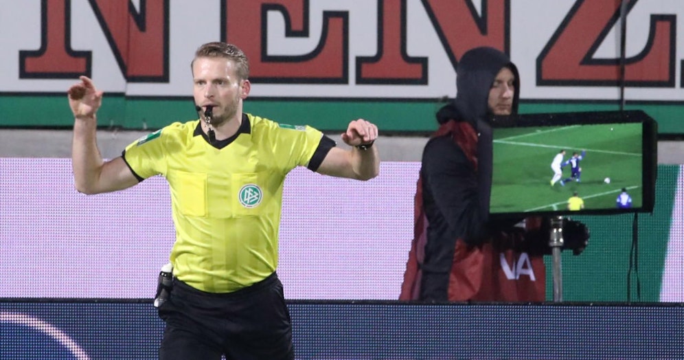 Auch in der Bundesliga wird das "Hawk Eye" eingesetzt