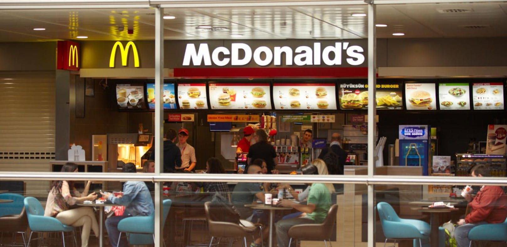 Ein Restaurant von McDonald's.