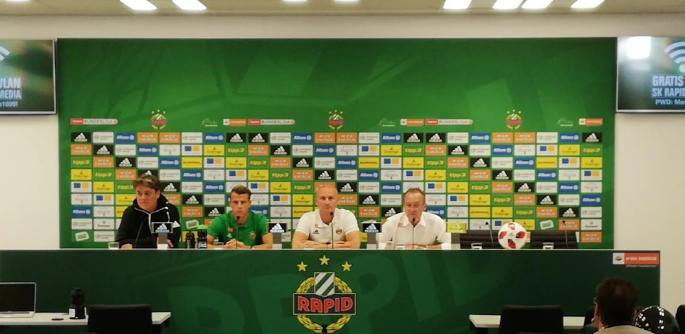 Rapid-Pressekonferenz