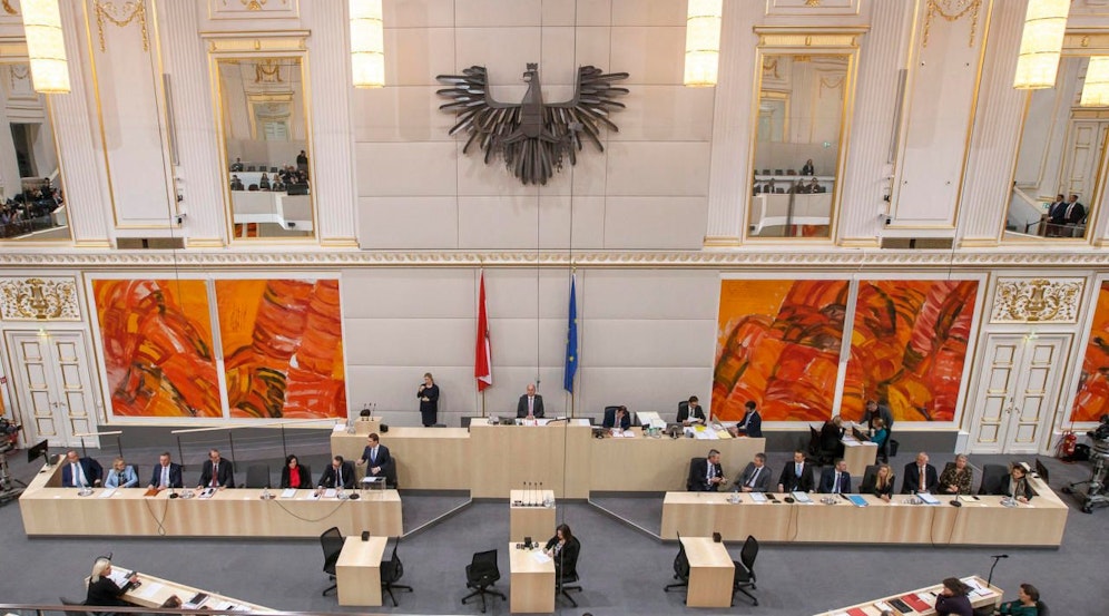 Heute (23.10) konstituiert sich das Parlament. 