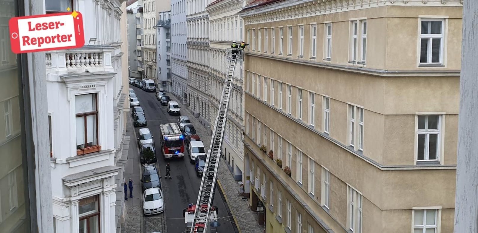 Feuerwehr-Einsatz in Wien-Neubau (Symbolfoto)