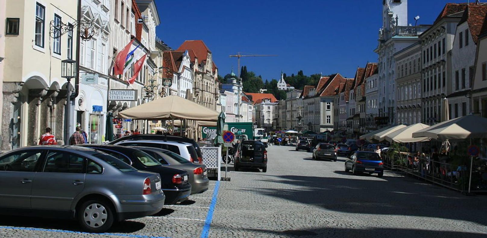 Am Stadtplatz von Steyr wird vieles neu werden, wurde jetzt beschlossen. Baustart ist im Spätsommer.