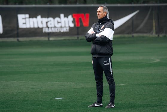 Frankfurt-Coach Adi Hütter. 