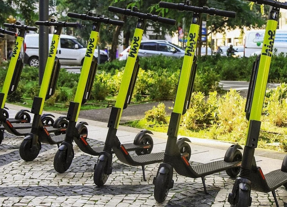 Hive startet mit tausend E-Scootern.