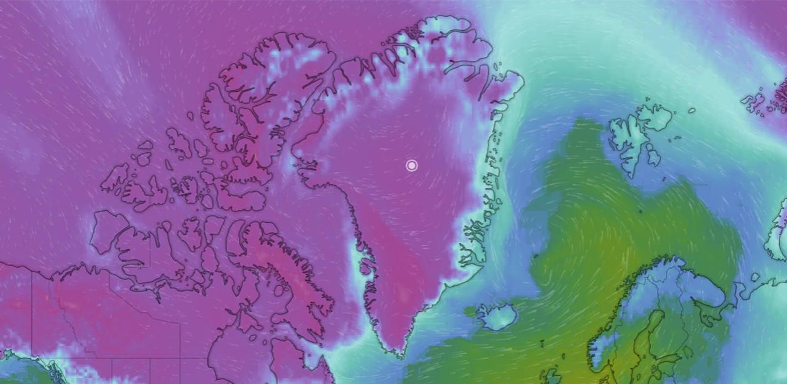 Minus 66 Grad (!), Rekord auf Grönland gemessen