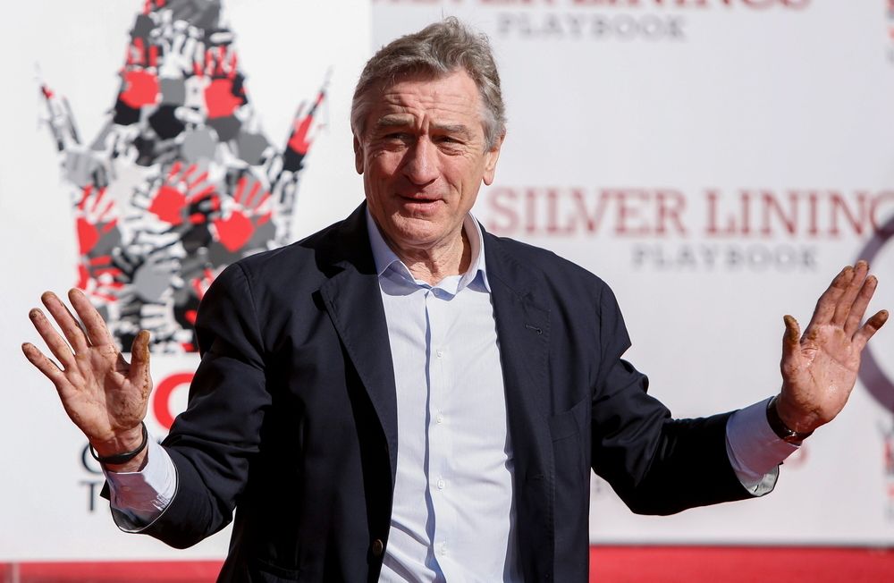 Robert De Niro verewigt sich in Zement - Stars | heute.at