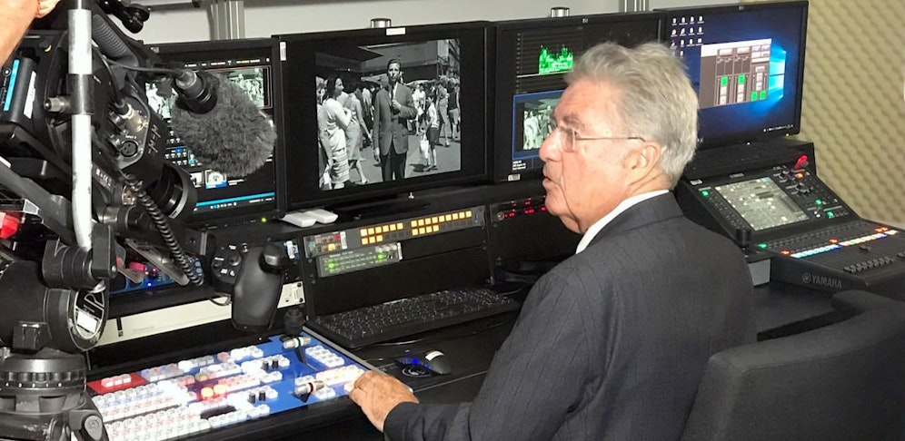 Einige Monate arbeitete Heinz Fischer an der Doku "Auf den Spuren der Republik". (Foto: Wolfgang Winkler/Pammer Film/ORF)
