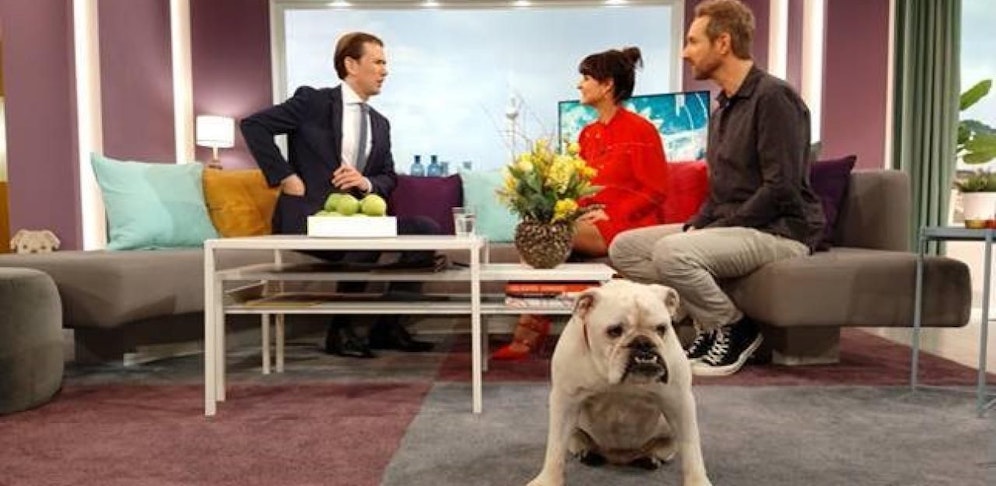 Sebastian Kurz hätte gerne einen Hund. Der Mangel an Zeit erlaubt ihm jedoch kein Haustier zu haben.