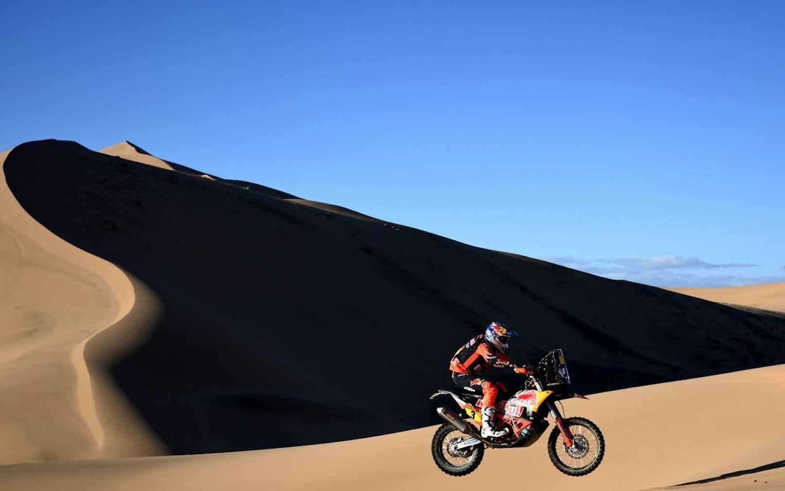Matthias Walkner bei der Rallye Dakar. 