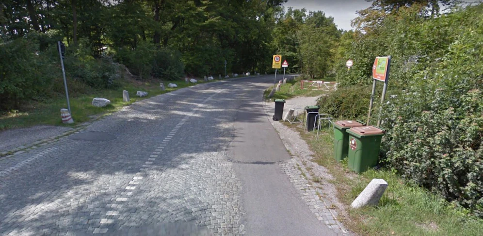 Aufnahme von der Wiener Höhenstraße.