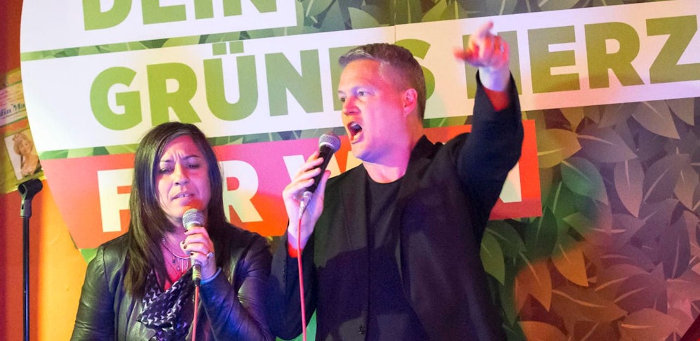 Ellensohn (re.) tritt um Nachfolge von Vassilakou (li.) an.