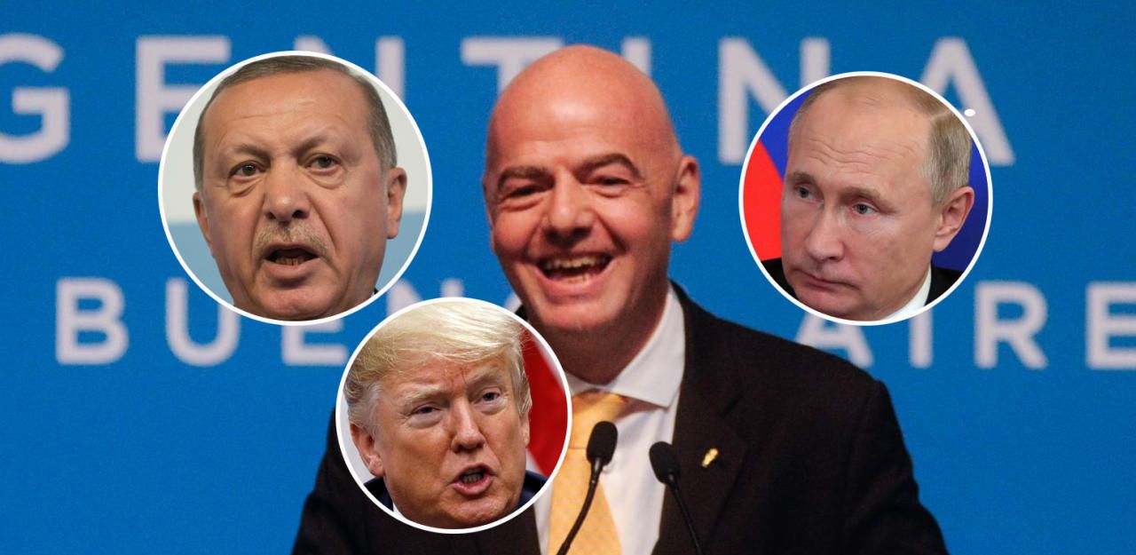 Heute.at - Was bespricht die FIFA mit Erdogan, Putin & Trump?