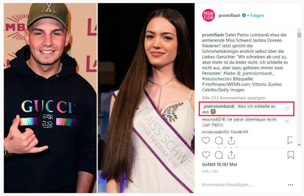 So einfach und humorig kann eine Abfuhr sein.