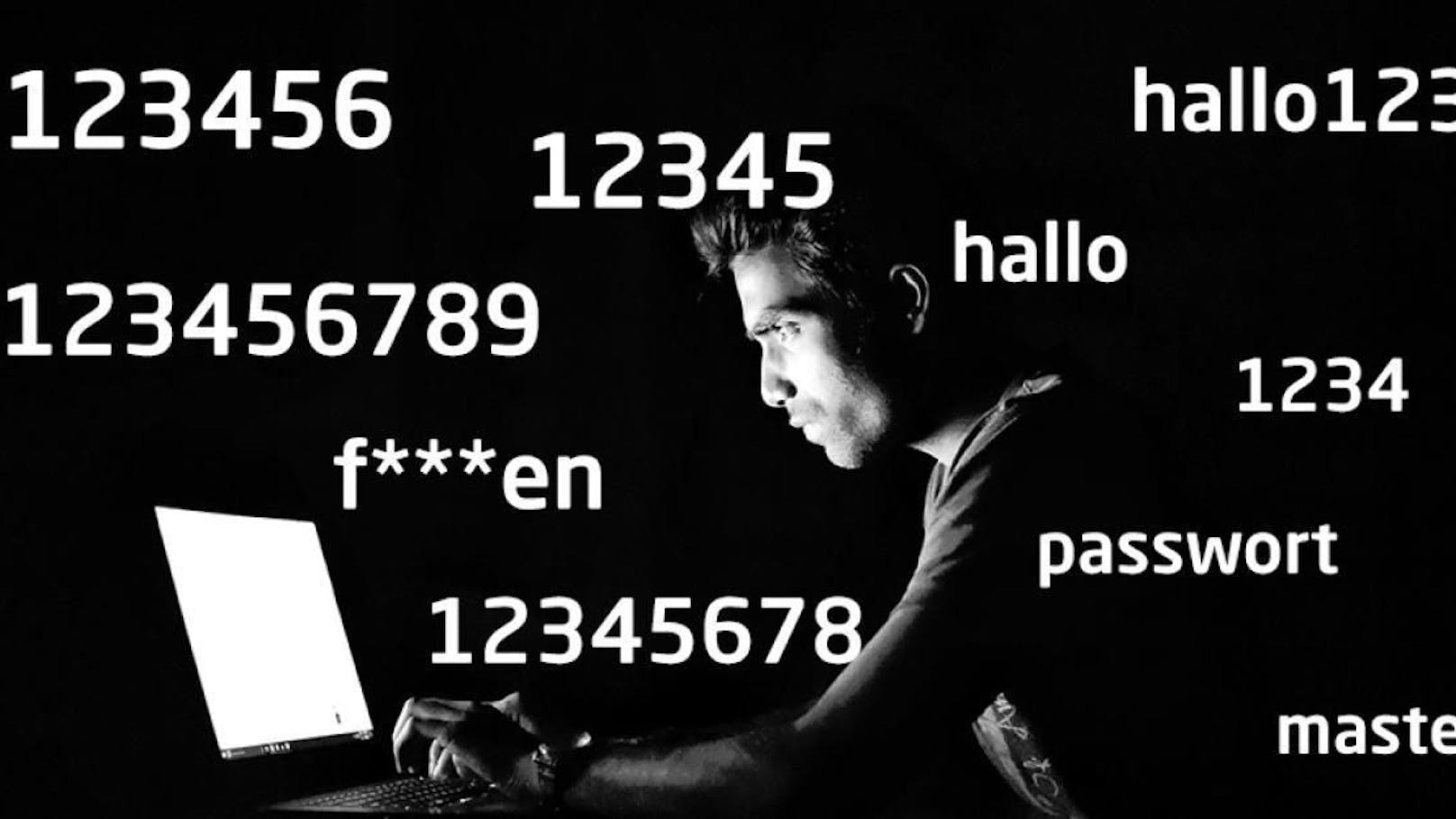"F***en" unter den 10 häufigsten Passwörtern