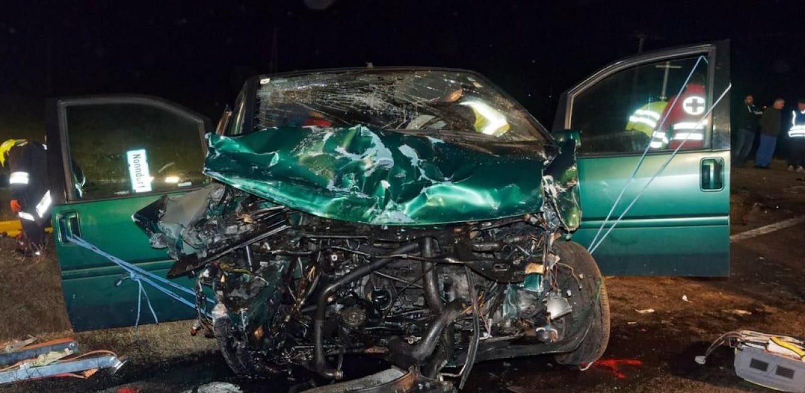 Schwerer Verkehrsunfall mit 5 Verletzten bei Gars
