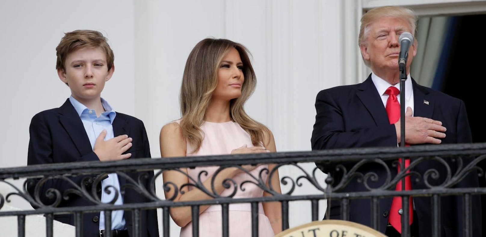 Melania Trump und Sohn ziehen ins Weiße Haus
