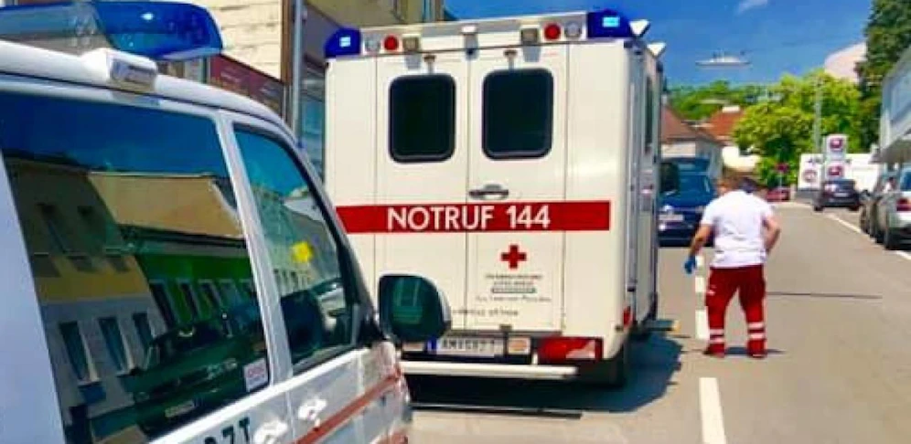 Perfekte Rettungskette nach einem schweren Unfall am Donnerstagnachmittag in Amstetten.