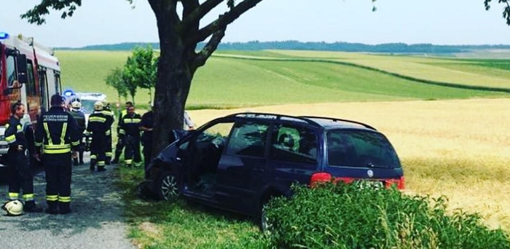 Die Feuerwehr im Einsatz.