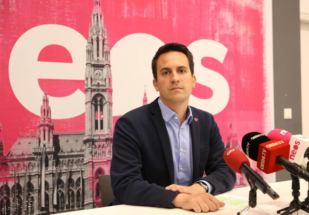 Wiens Neos-Chef Christoph Wiederkehr