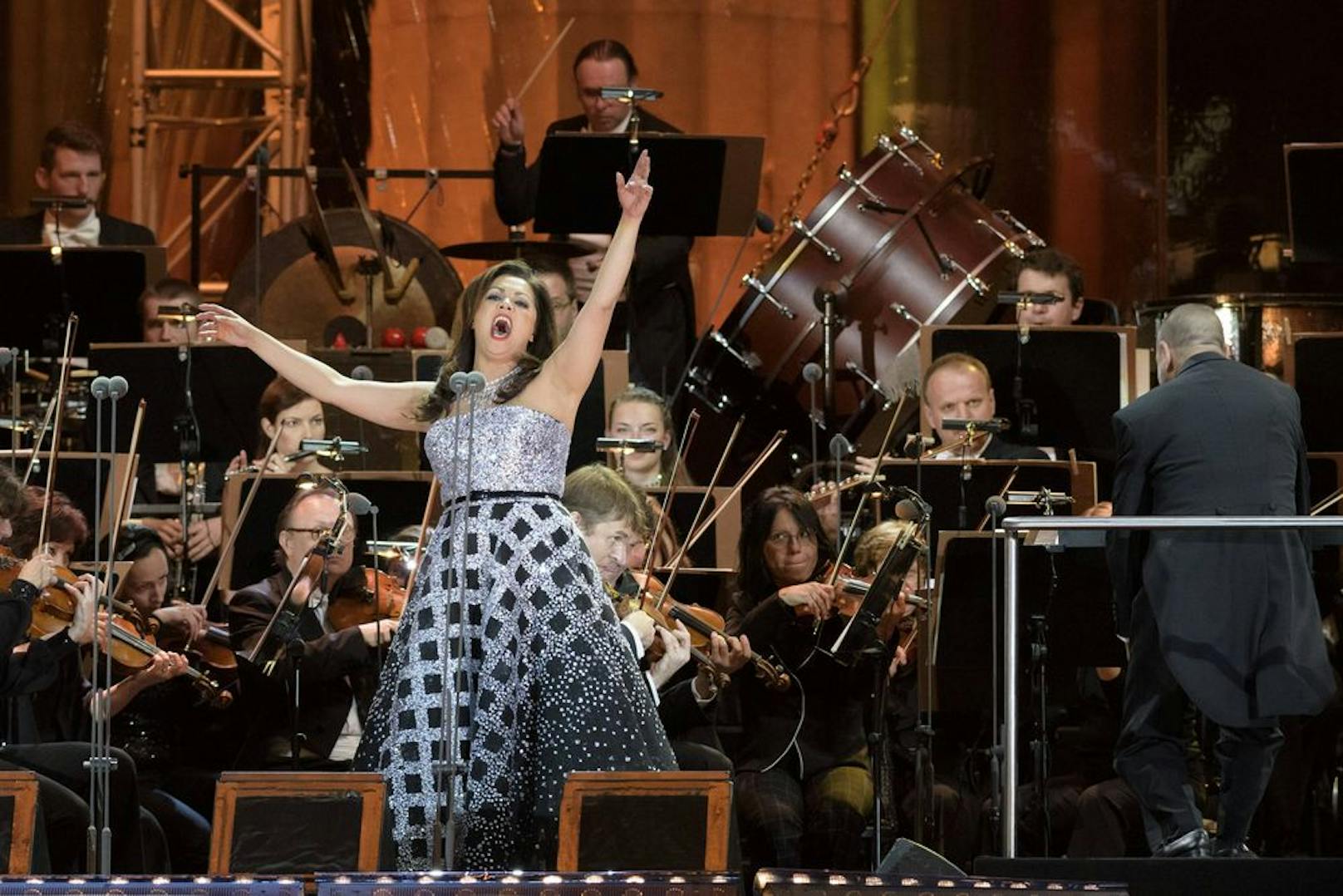 Anna Netrebko ist immer wieder ein Highlight bei den Salzburger Festspielen.