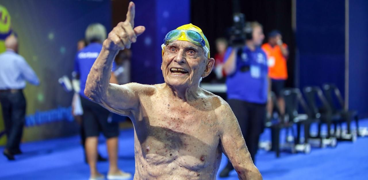 Sport – 99-Jähriger schwimmt zum Weltrekord | Heute.at