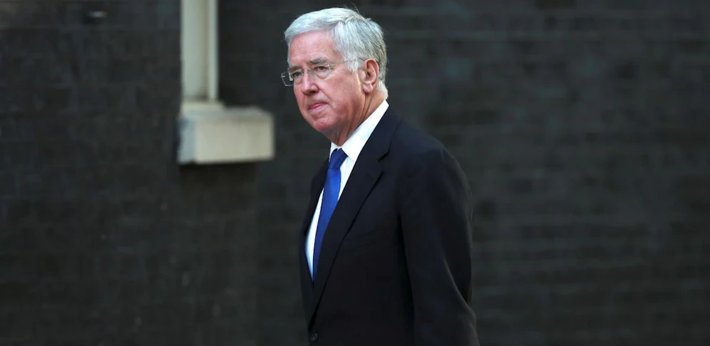 Der britische Verteidigungsminister Michael Fallon tritt zurück