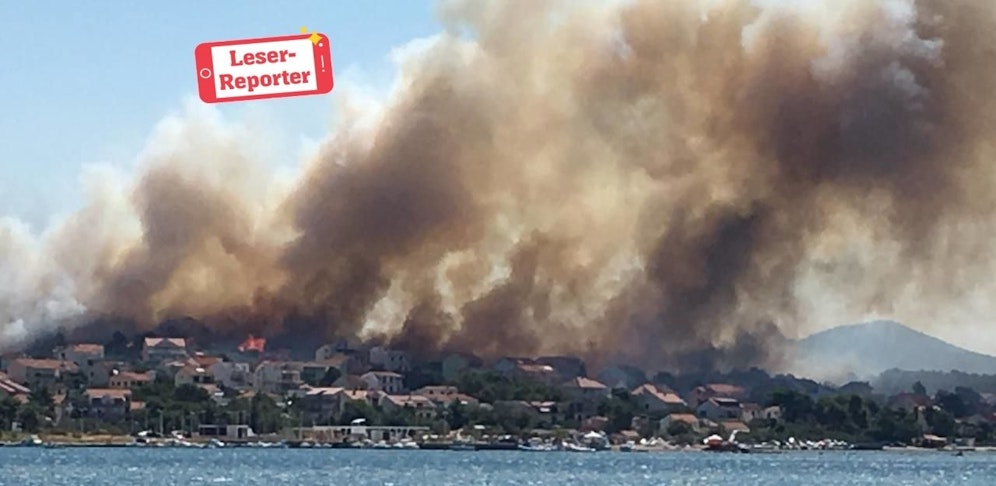 Brand in Brodarica