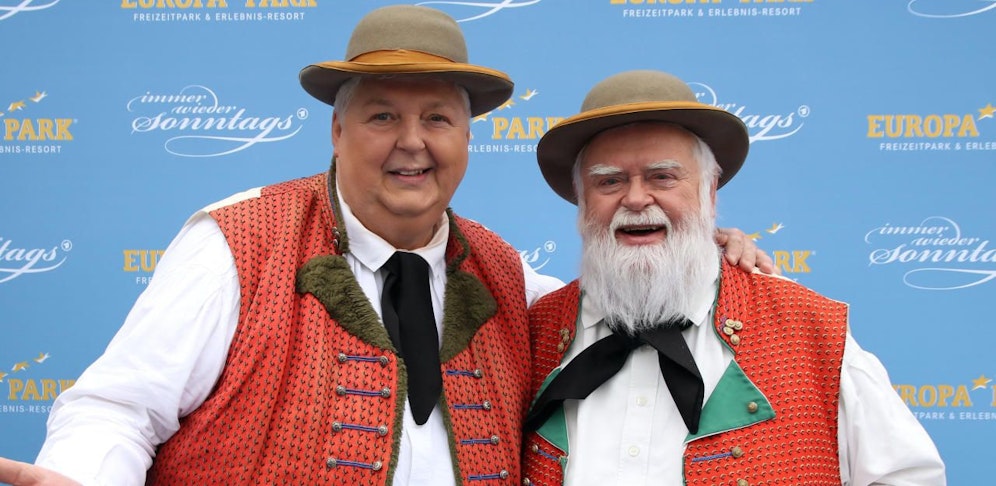 <strong>Die Wildecker Herzbuben</strong>: Wolfgang Schwalm und Wilfried Gliem