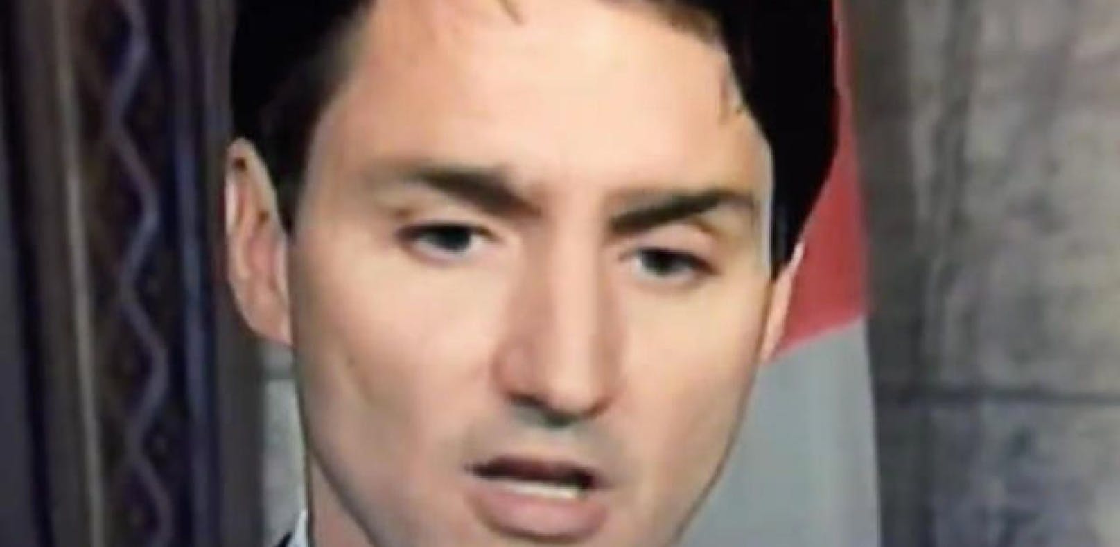 Trägt Kanadas Trudeau falsche Augenbrauen?
