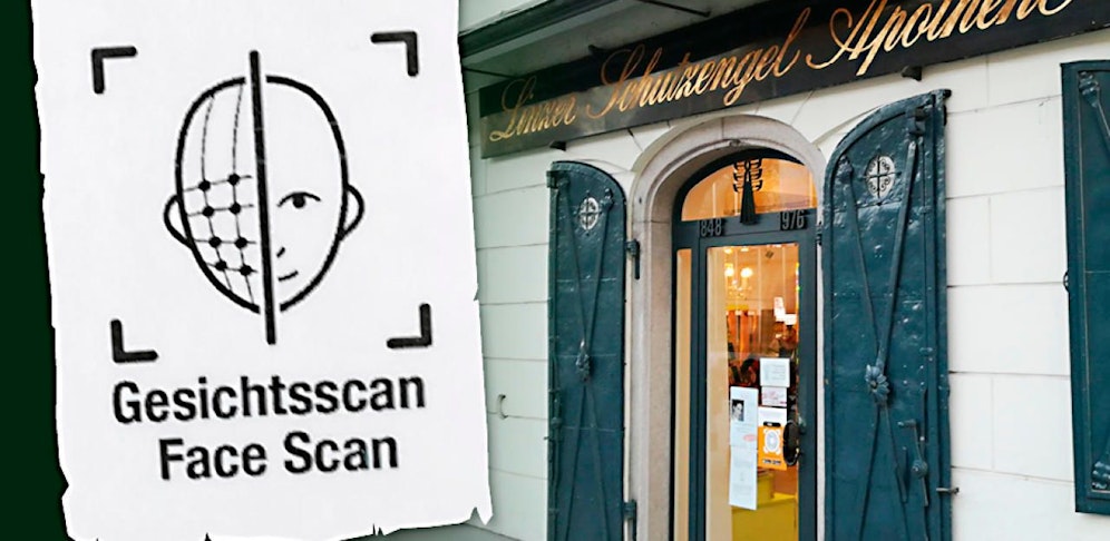Eine Linzer Apotheke testet Gesichtsscans.