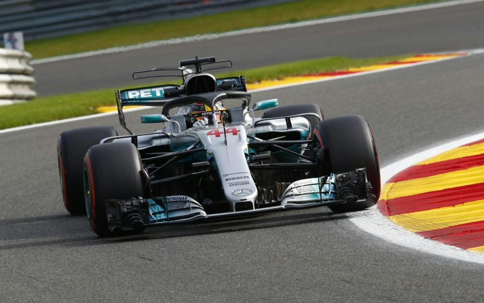 Lewis Hamilton in Spa