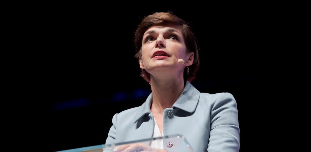 SPÖ-Vorsitzende Pamela Rendi-Wagner teilt ordentlich aus.