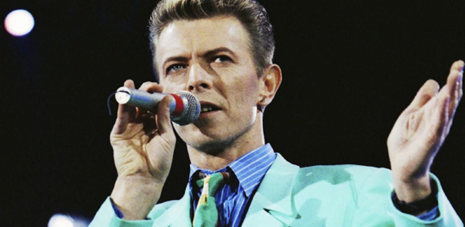 Aufnahme von David Bowie
