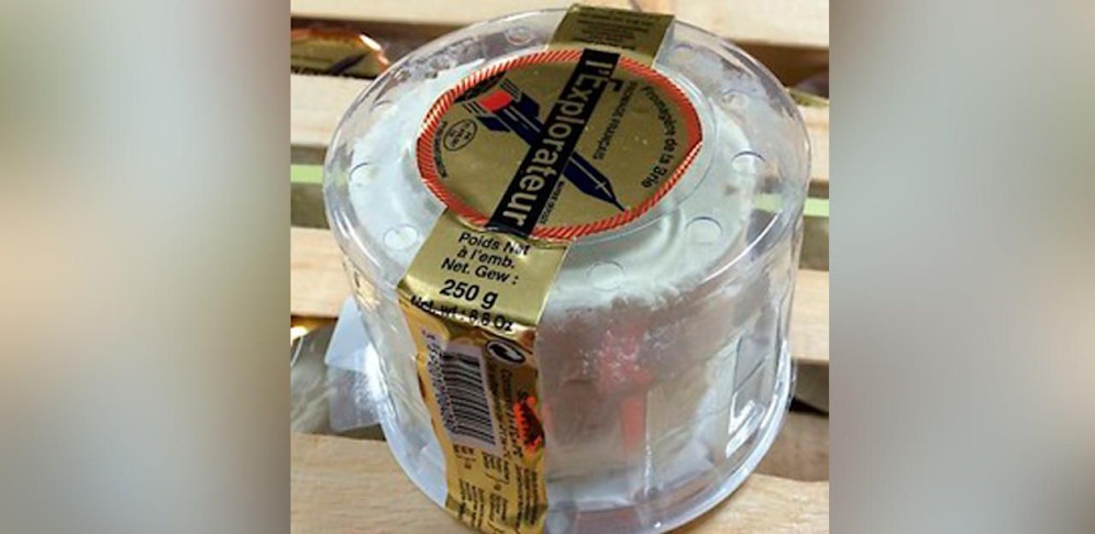 Der Käse namens "L'Explorateur" von Fromagère de la Brie wird zurückgerufen. 
