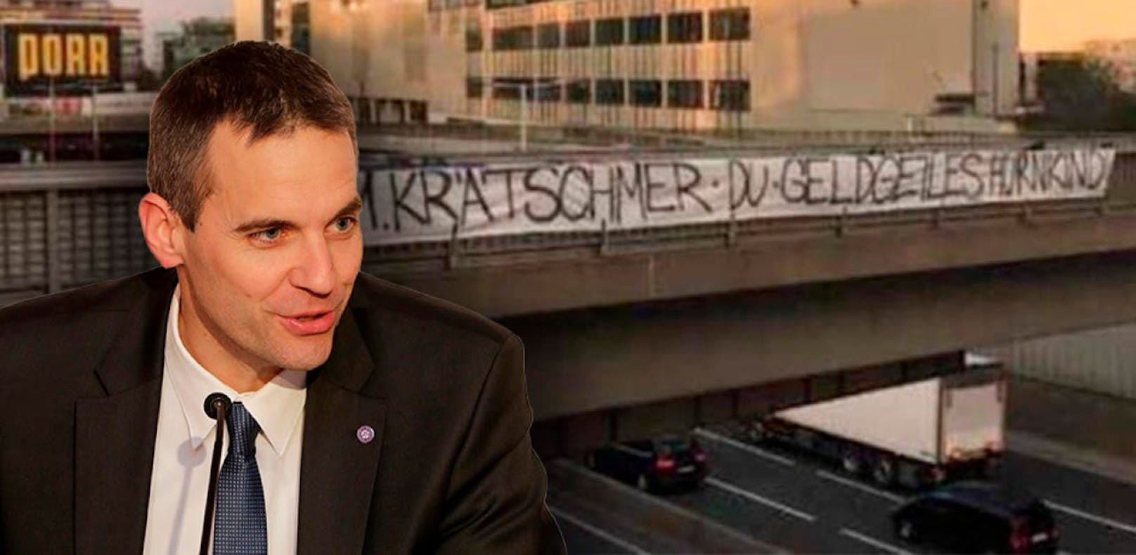 Austrias AG-Vorstand Markus Kraetschmer wird weit unter der Gürtellinie beleidigt. 