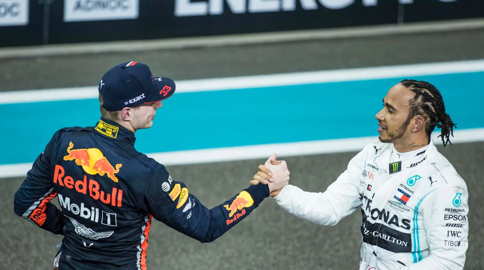 Max Verstappen gegen Lewis Hamilton