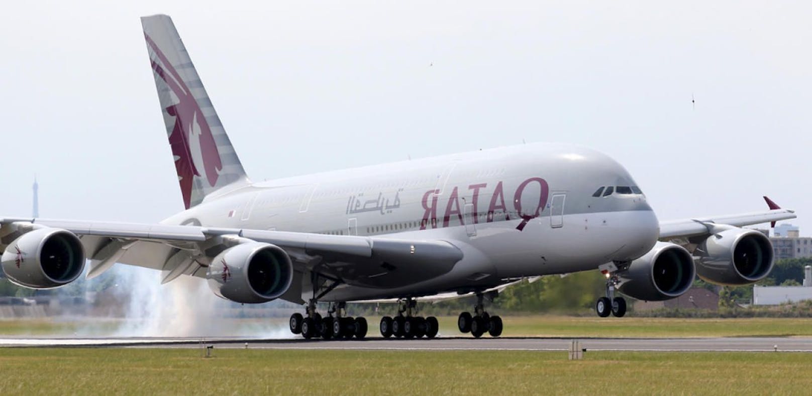 Eine Maschine der &quot;Qatar Airways&quot; musste wegen eines Ehestreits zwischenlanden. 