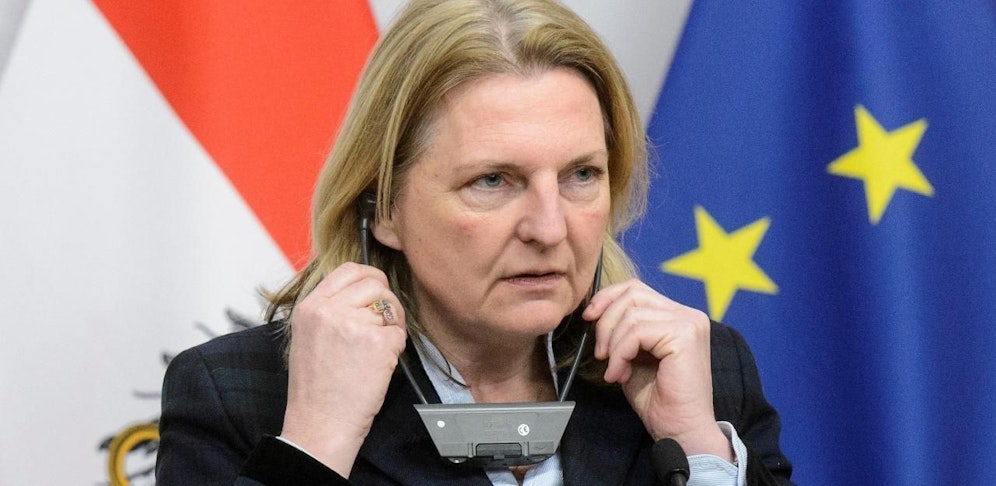 Außenministerin Karin Kneissl.