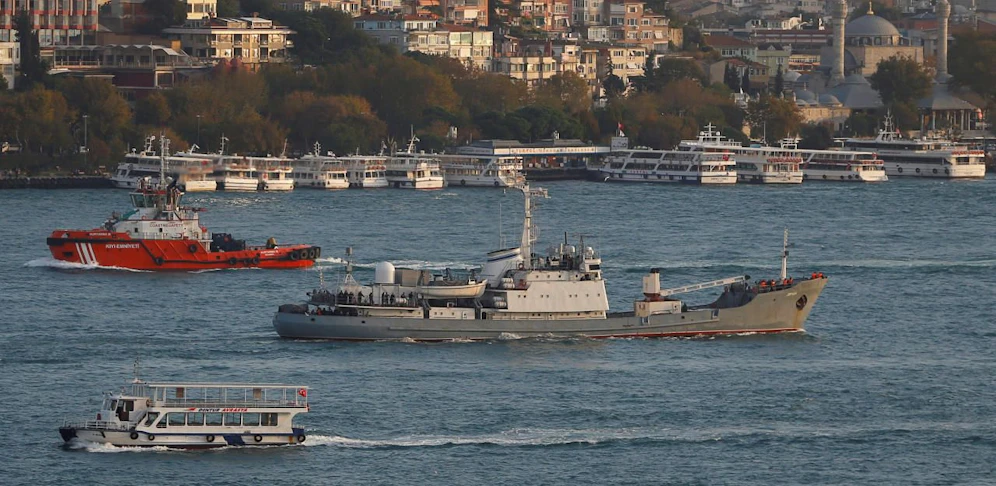 Russlands Kriegsschiff "Liman"