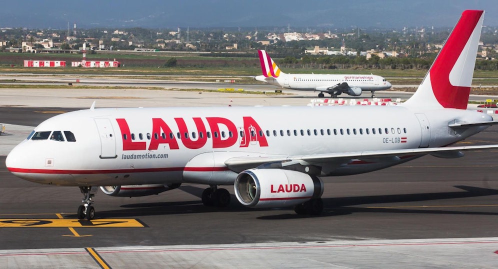 Ein LaudaMotion-Jet musste kurz nach dem Start umkehren.