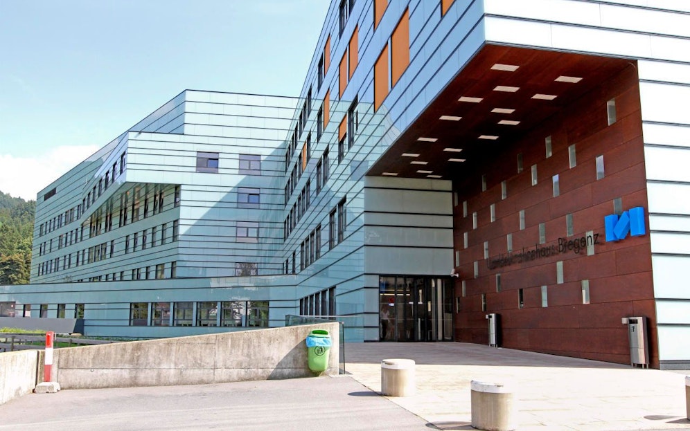 Fünf Landeskrankenhäuser verwaltet die KHBG in Vorarlberg. Im Bild: LKH Bregenz